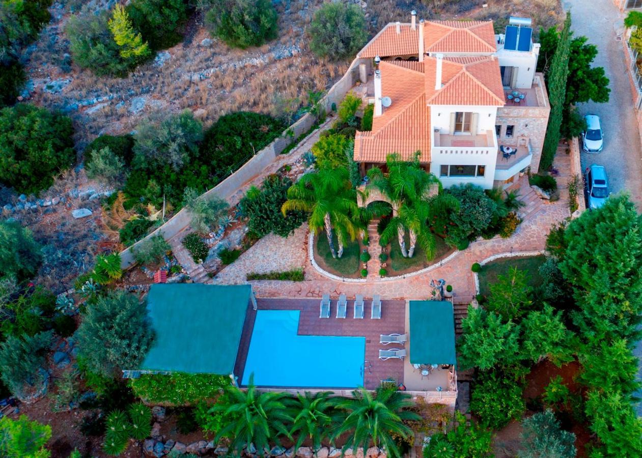 Villa Maira Luxurious With Private Swimming Pool Kórfosz Kültér fotó
