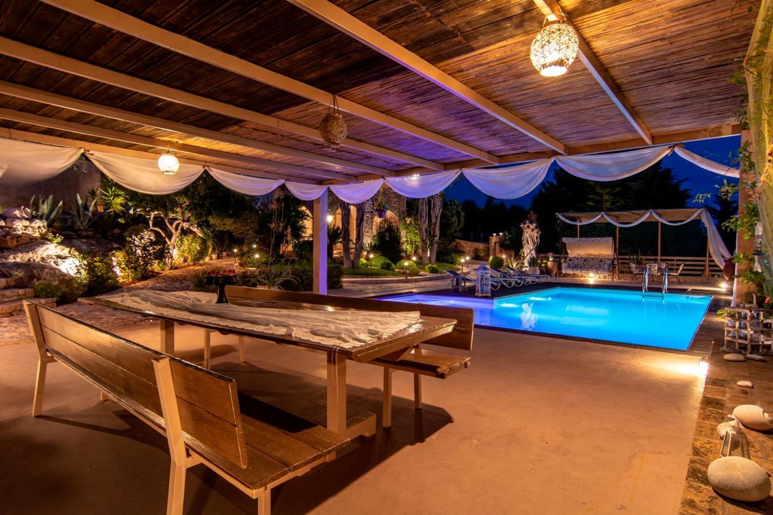 Villa Maira Luxurious With Private Swimming Pool Kórfosz Kültér fotó