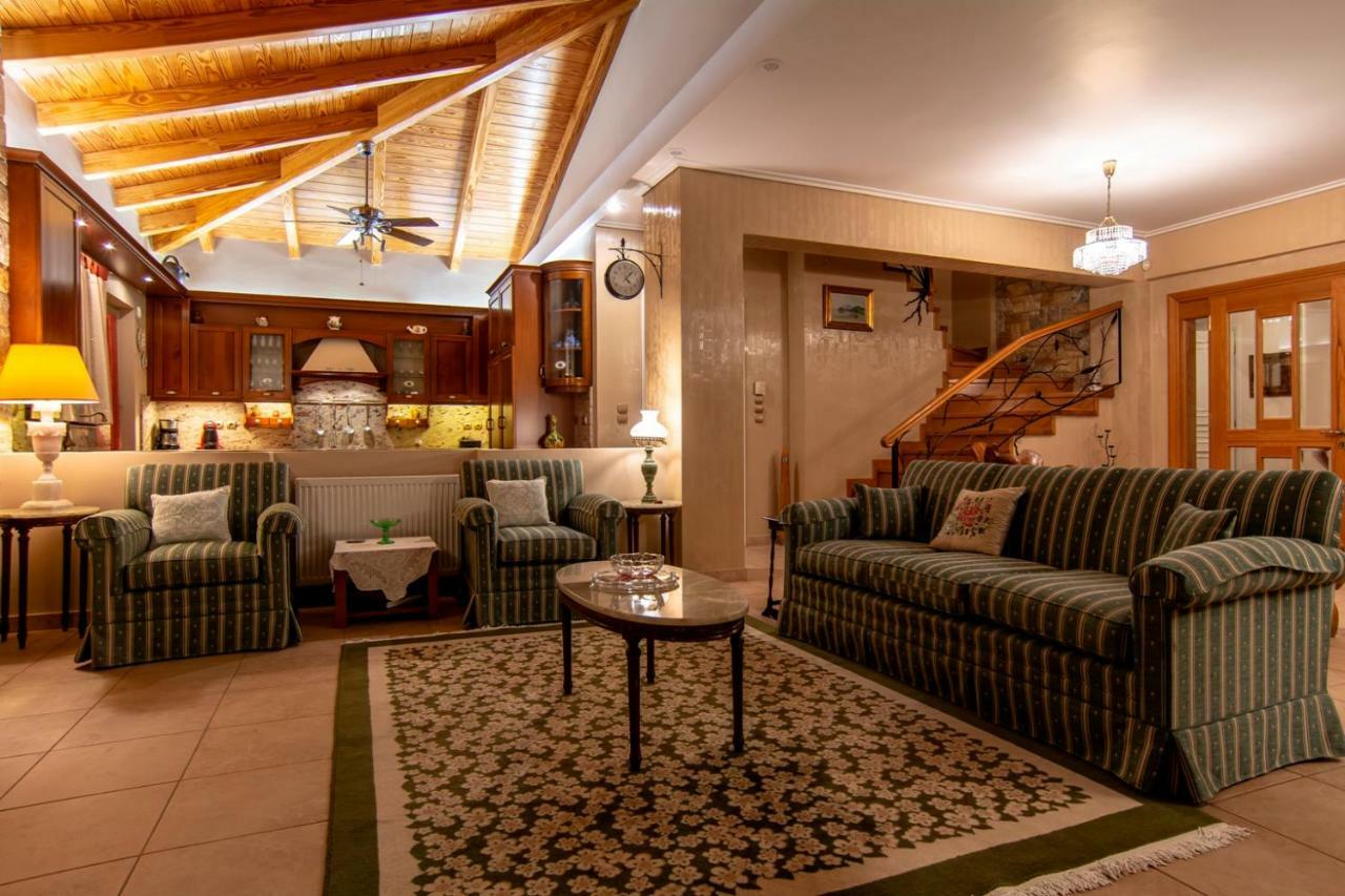 Villa Maira Luxurious With Private Swimming Pool Kórfosz Kültér fotó